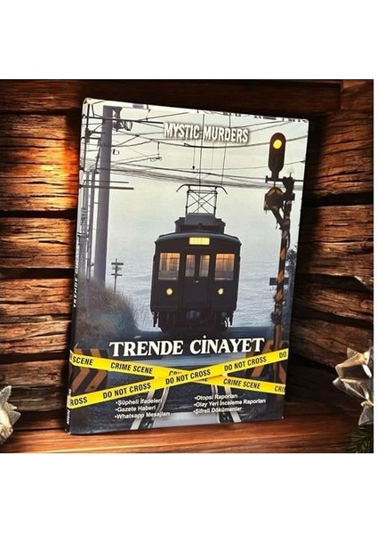 Dedektif Dava Çözme Oyunu | 3'lü Set | Trende, Yetimhane, Kanlı Mafya Cinayeti fiyatları