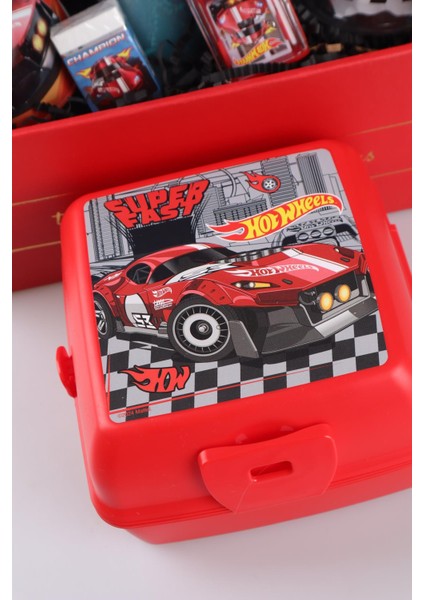Dekomus Özel Kutulu Yeni Sezon Lisanslı Hot Wheels Matara,beslenme Kabı,çıtçıt Dosya,oyun Hamuru,oyuncak Araba Kırtasiye Hobi Seti indirimleri