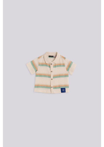 Erkek Bebek Çizgili Gömlek