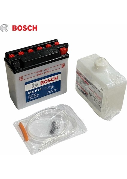 12V 6 AH MOTOSİKLET AKÜSÜ 55 A (EN) (136*61*131) (M4 F19) (12N5.5-3B)