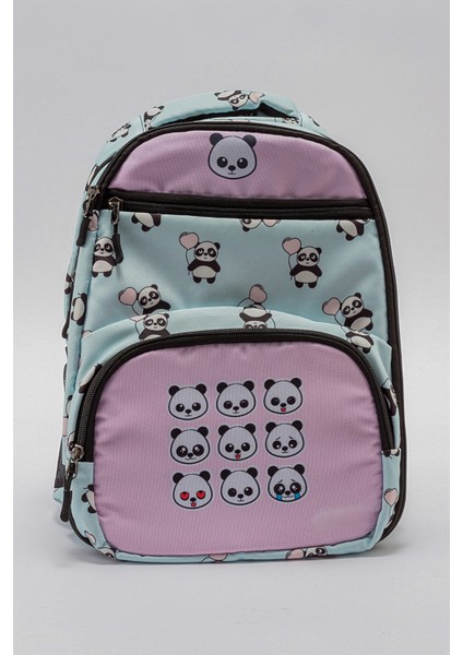Unisex Çocuk Panda Okul Çantası