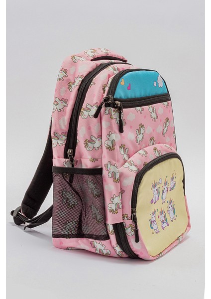 Unisex Çocuk Unicorn Okul Çantası