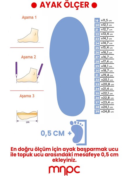 Minipicco Kız Cocuk Siyah Deri Anatomik Destekli Çocuk Bot
