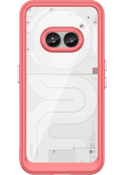 Nothing Phone 2A Plus Kılıf, Şeffaf Tasarımlı Darbeye Dayanıklı Telefon Kılıfı, Tampon Hibrit Şeffaf Kapak Nothing Phone 2A Plus (Yurt Dışından)