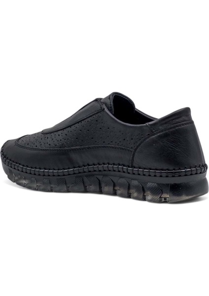 Z059 Kadın Hakiki Deri Günlük Ayakkabı Siyah fırsatları