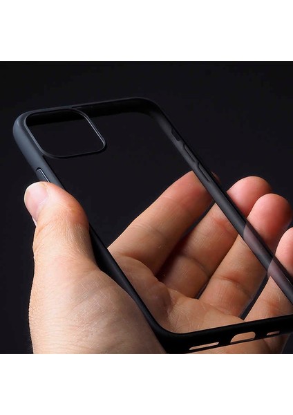 Apple iPhone 12 Pro Max Uyumlu Kılıf Şeffaf Ince Esnek Endi Pesochani Silikon Kapak