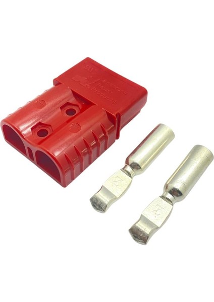 600V ELEKTRİKLİ FORKLİFT AKÜ SOKETİ 120 A 35 MM (KIRMIZI) (ÇAP:46 BOY:64 MM)
