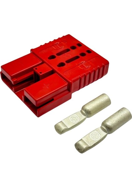 36V-150V ELEKTRİKLİ FORKLİFT AKÜ SOKETİ 160 A (35 MM/50 MM) (KIRMIZI) (SBE160) (ÇAP:71 BOY:92 MM) modelleri