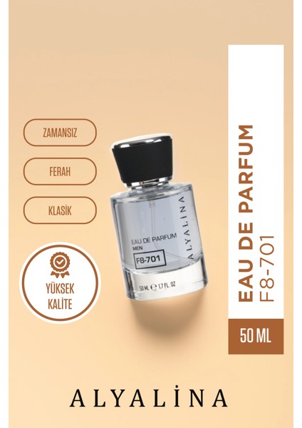 Eau De Parfum Men F8-701 50 ml