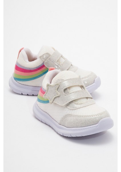 Kız Çocuk Beyaz Günlük Spor Ayakkabı fiyatları