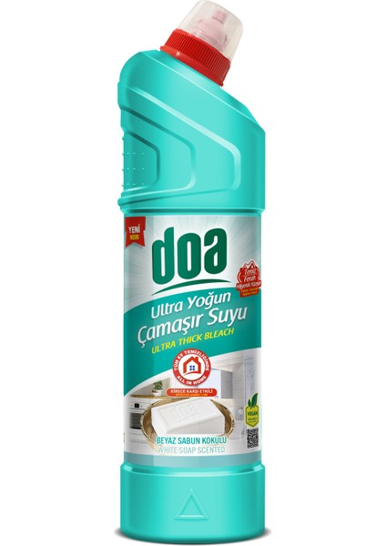 Ultra Çamaşır Suyu Beyaz Sabun Kokulu / 750ML