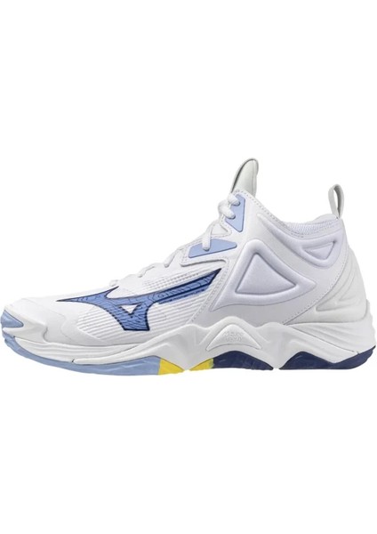 Wave Momentum 3 Mid Erkek Voleybol Ayakkabısı Beyaz