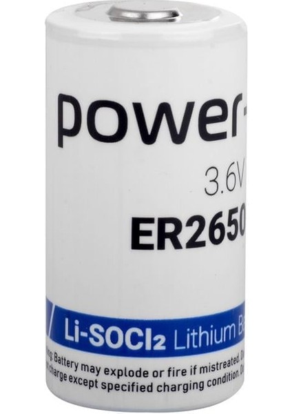 ER26500M - C Size - 3.6V Li-Socl2 Lithium Pil