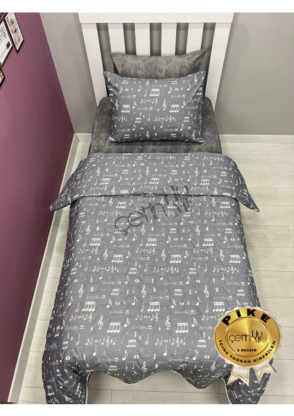 Çetinhome Tek Kişilik Kapitone Pike Seti 4 Mevsim Nota modelleri