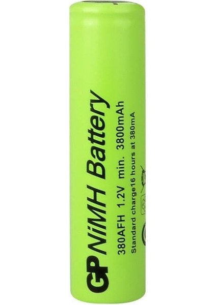380AFH - 1.2V 3800 Mah - 4/3A Size - Ni-Mh Pil