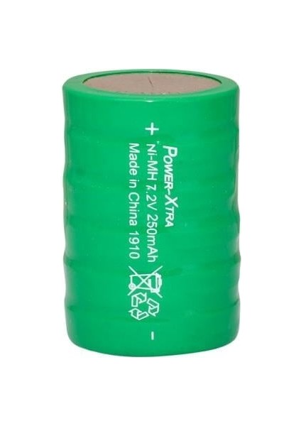 6S1P - 7.2V 250 Mah V250H - Ni-Mh Buton Şarjlı Pil - 55625306052 6/V250H