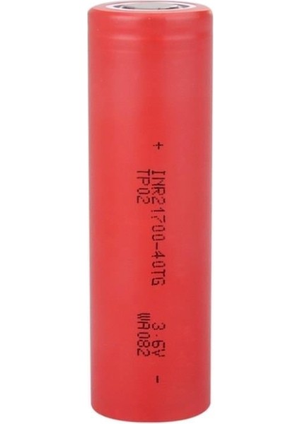 INR21700-40TG - 3.7V 4000 Mah Li-Ion Şarjlı Pil - 35A