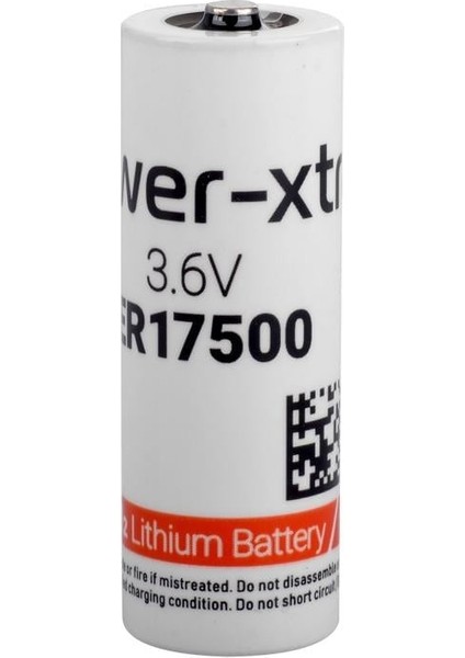 3.6V ER17500 A Size Li-Socı2 Lithium Pil