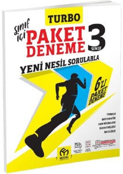 3. Sınıf Süper Turbo Soru Bankası + Turbo Paket Deneme Set