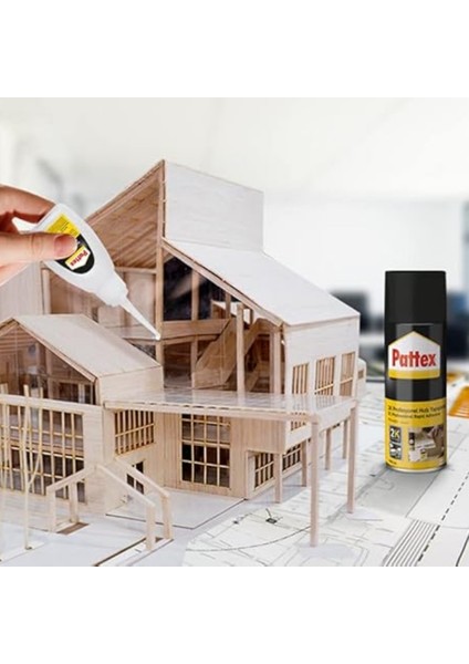 | 2k Hızlı Yapıştırıcı, 400 ml Yapıştırıcı + 100 ml Aktivatör, Çift Bileşenli, Çok Amaçlı