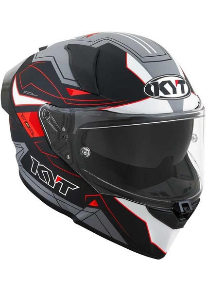 R2R Kask LED Matt Siyah Gri
