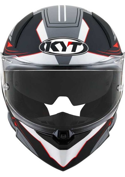R2R Kask LED Matt Siyah Gri