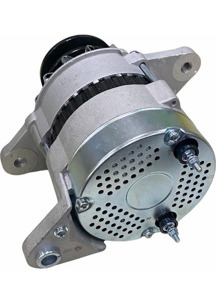 24V ALTERNATÖR DİNAMO NIKKO TİPİ 40 A (ÇİFT KASNAK 17 KAYIŞ) KOMATSU