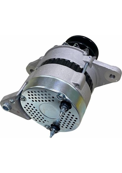 24V ALTERNATÖR DİNAMO NIKKO TİPİ 40 A (ÇİFT KASNAK 17 KAYIŞ) KOMATSU