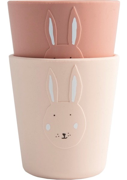 Silikon 2li Bardak Seti Mrs.rabbit