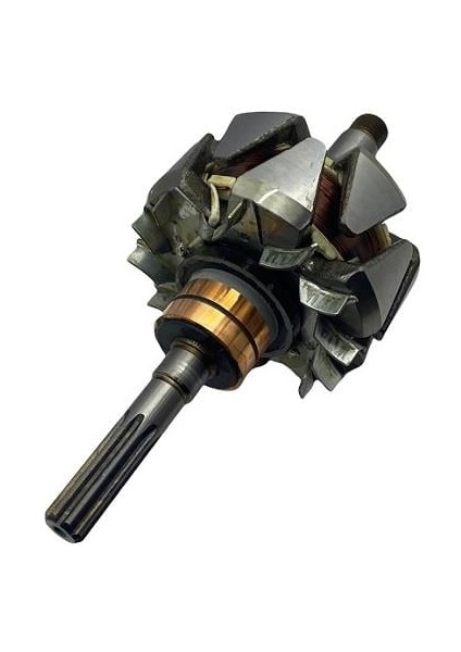 24V ALTERNATÖR ROTOR HITACHI TİPİ 45 A ISUZU CHAMPION 8 DİŞ