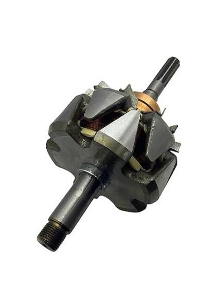 24V ALTERNATÖR ROTOR HITACHI TİPİ 45 A ISUZU CHAMPION 8 DİŞ