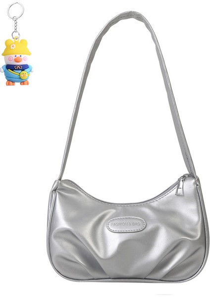 Çanta Kadın Omuz Crossbody Çanta Koltuk Altı Hilal Çanta (Yurt Dışından)