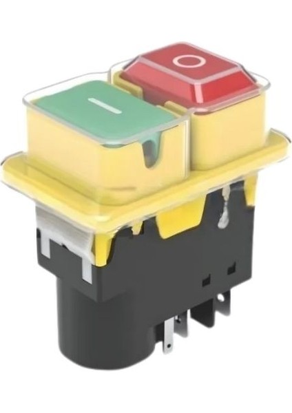 ZCD-02E 5-Pin Elektromanyetik Switch - Su Geçirmez Kapaklı
