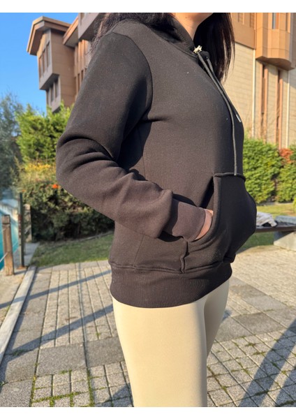 Kadın 3 Iplik Şardonlu Sweat