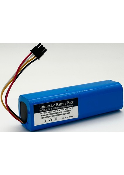Mop 2 Pro Plus 3D 7000 Mah Robot Süpürge Yanmaz Batarya – 14.4V Li-ion Güç Kaynağı | Geniş Alanlarda Etkili Temizlik!