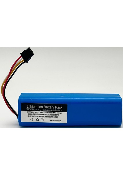 Mop 2 Pro Plus 3D 7000 Mah Robot Süpürge Yanmaz Batarya – 14.4V Li-ion Güç Kaynağı | Geniş Alanlarda Etkili Temizlik!