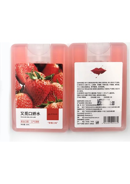 Çilek Aromalı Su Bazlı 20 ml - Oral ve Uyumlu Sprey - Nefes Tazeler fırsatları