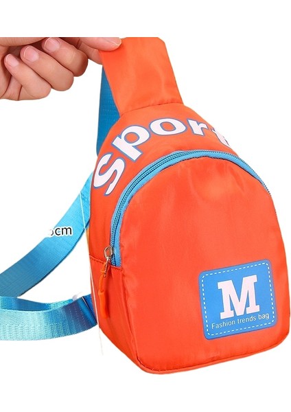 Çocuk Çantaları Harf Göğüs Çantaları Erkek Kız Çanta Crossbody Çantalar Omuz Çantaları (Yurt Dışından)