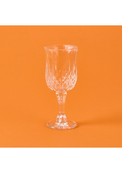 Berry 6'lı Kahve Yanı Bardağı - Şeffaf - 180 ml