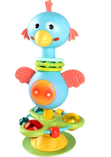 Bebek Masa ve Sandalye Vantuz Masa Çıngırakları Kavrama Yatıştırıcı Oyuncaklar Bebek Dişlikleri Çıngıraklar Dönen Müzik (Yurt Dışından)