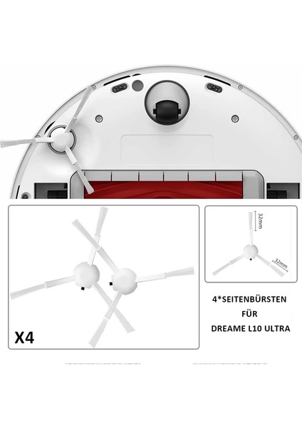 L10S Ultra Robot Süpürgesi Için Aksesuar (Yurt Dışından) fırsatları