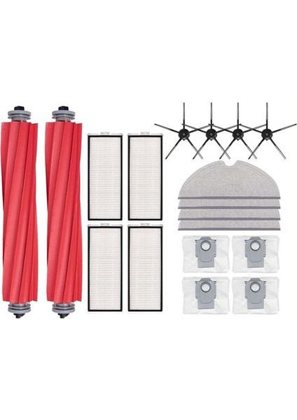 Hepa Filtreli Elektrikli Süpürge Ana Yan Fırça Paspas Bezi Toz Torbası (Yurt Dışından) modelleri