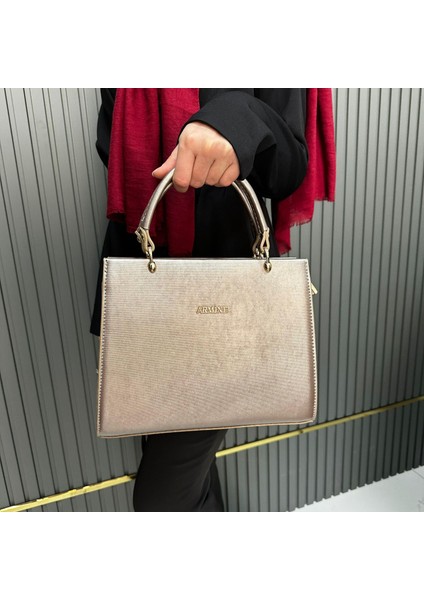 Bayan Çanta Düz Platin AR35501 fiyatları