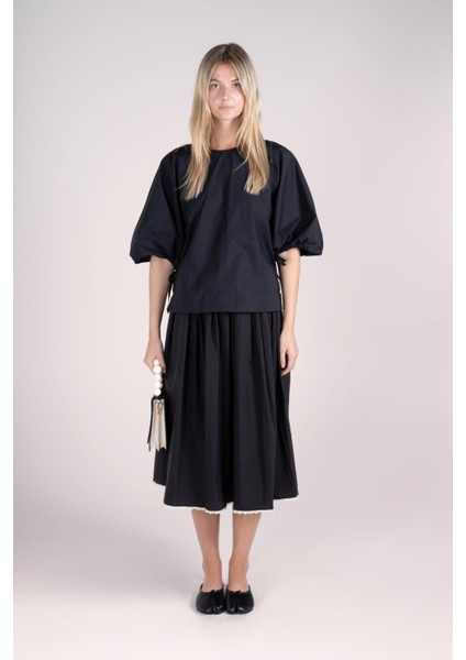 Inci Işleme Kenar Detaylı Etek