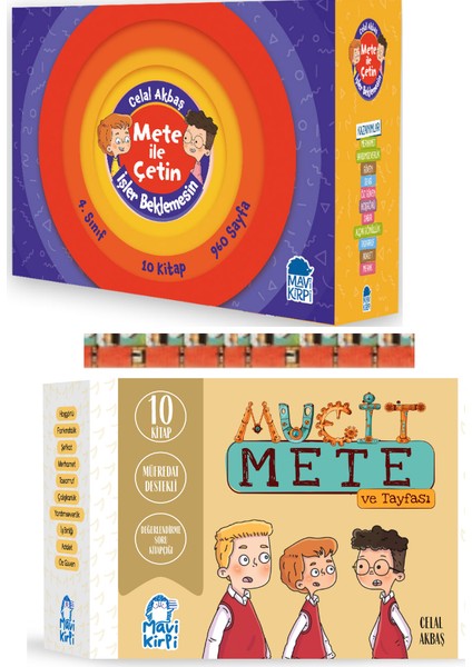 Mucit Mete Ve Tayfası / Mete İle Çetin İşler Beklemesin (2 Set – 2 Kiıtap)