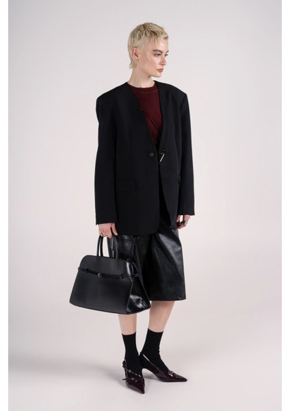 Fermuar Detaylı Blazer Ceket modelleri