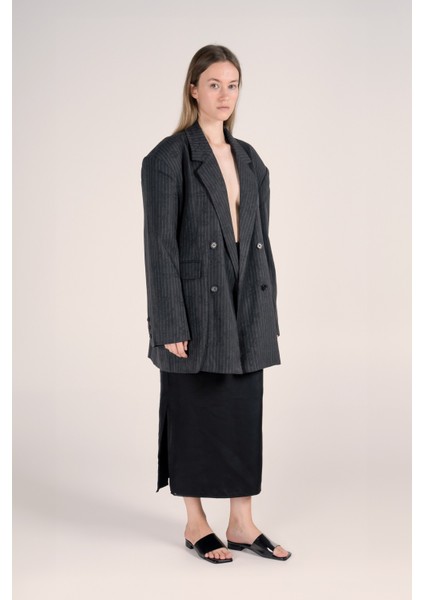 Kendinden Çiçek Desenli Blazer Ceket modelleri