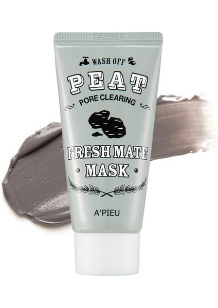 Gözenek Temizleyici Kil ve Kömür Maskesi 50ml A'PIEU Fresh Mate Peat Mask (Pore Clearing)