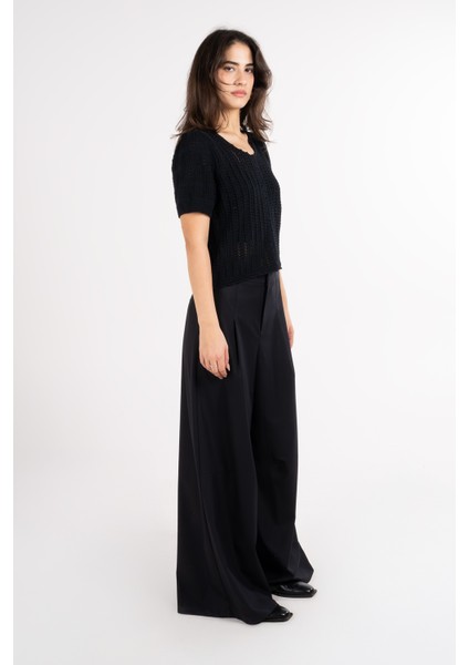 Yarım Kollu Triko Bluz modelleri