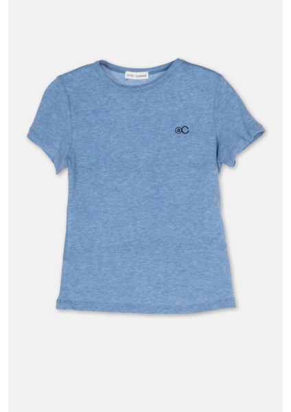 Bisiklet Yaka Kısa Kol Örme T-Shirt fiyatları